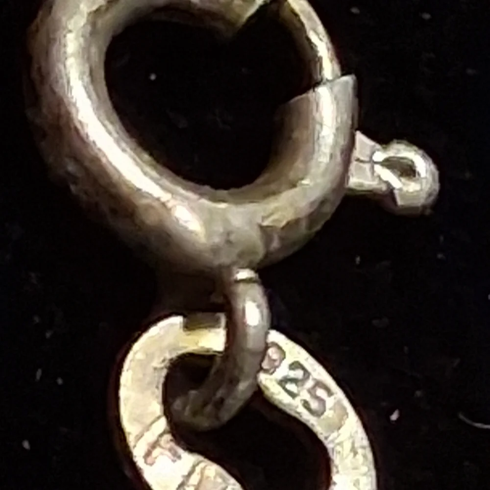 Vintage Sterling Silver 925 Braided Bracelet. 7in Long Extender Will Work